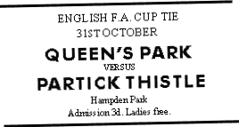 Queen's Park v Partick Thistle