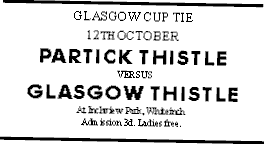 PT v Glasgow Thistle