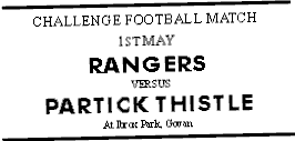 Rangers v PT