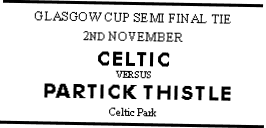 Celtic v Partick Thistle